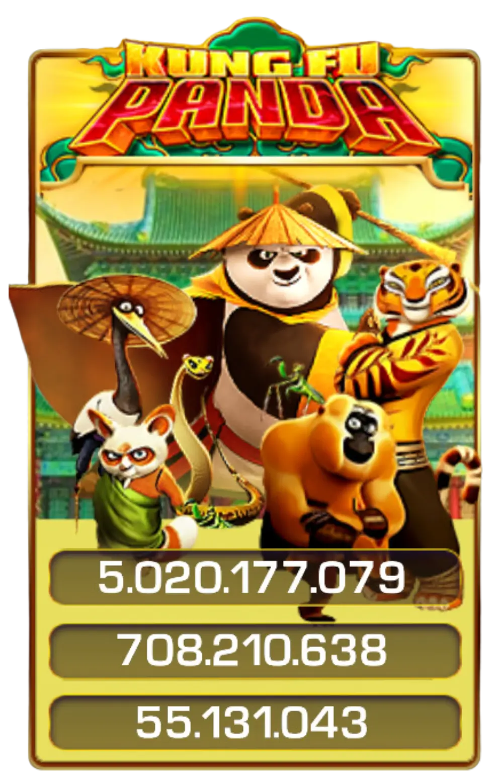 Game Slots Kungfu Panda