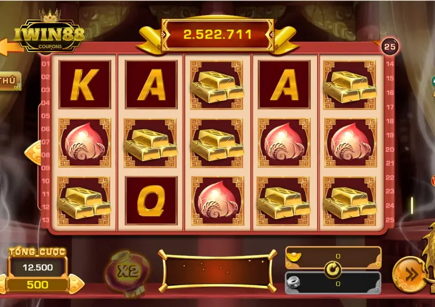 Ví dụ về một trò chơi Slots